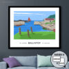 BALLINTOY HARBOUR travel poster