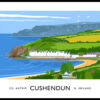CUSHENDUN travel poster