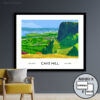 CAVE HILL BELFAST travel poster