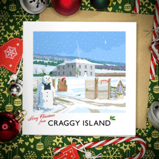 Craggy Island (Father Ted) Christmas card