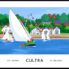 CULTRA (sailing) travel poster