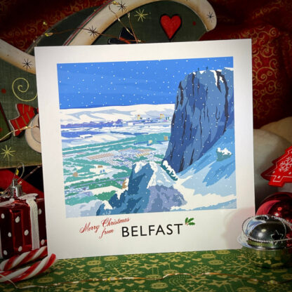 Cave Hill Belfast Christmas card