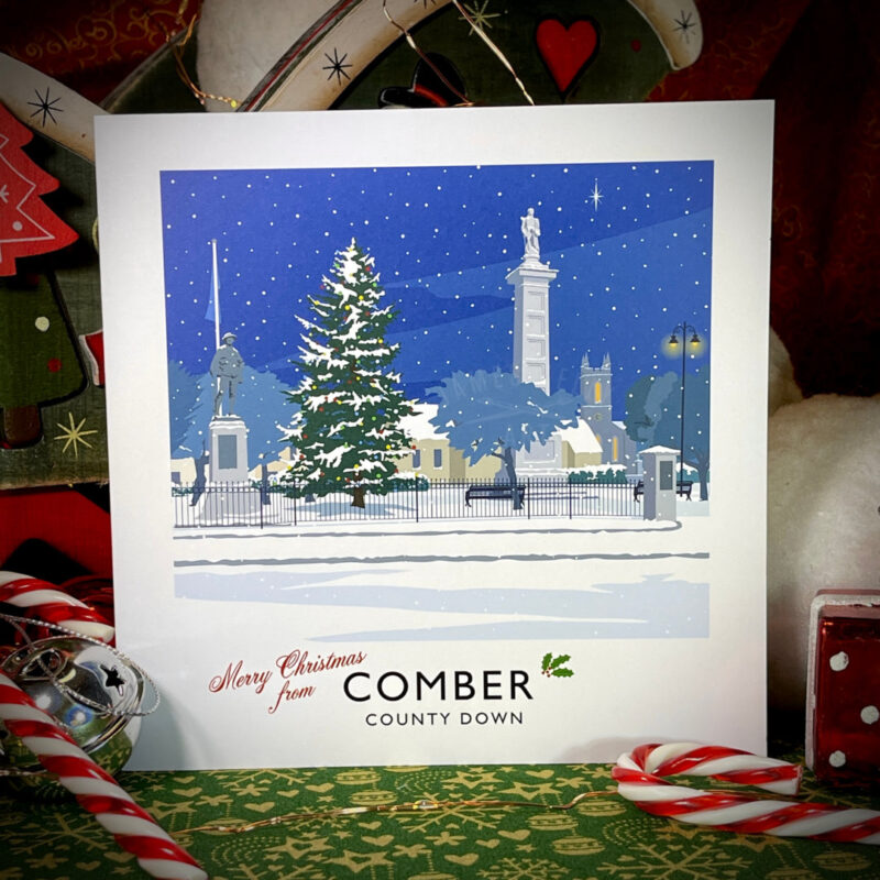 Comber Christmas card