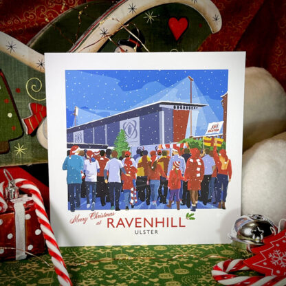 Ulster Rugby Ravenhill Christmas card SUFTUM