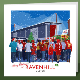 Ulster Rugby, Ravenhill Christmas Card