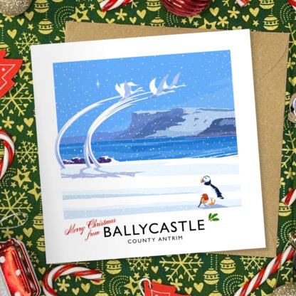 Ballycastle Christmas card