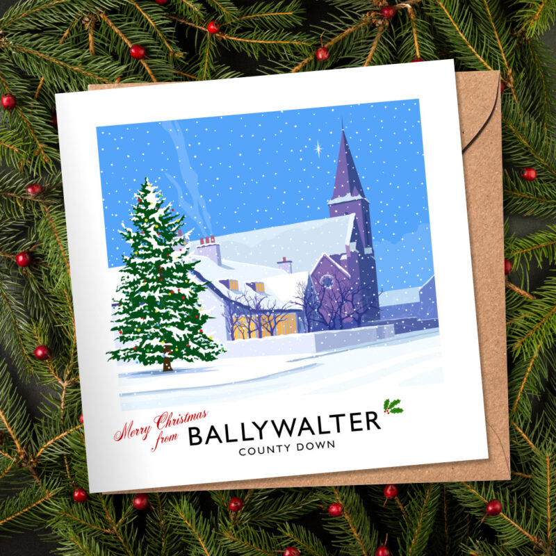 Ballywalter Christmas card