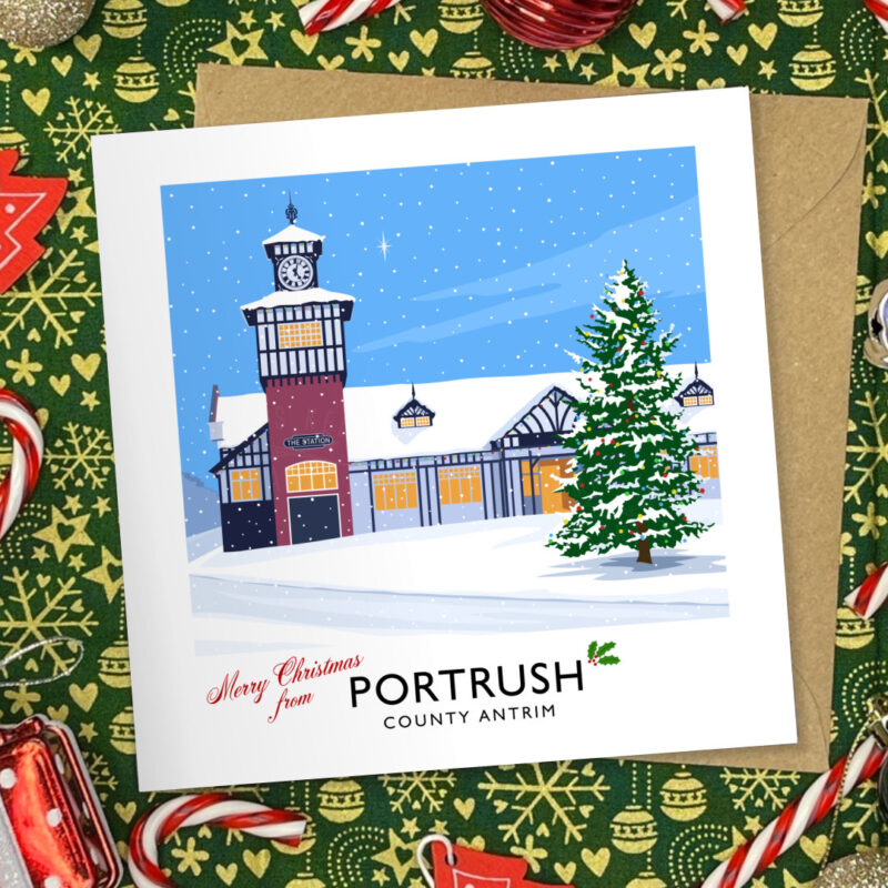 Portrush Christmas card