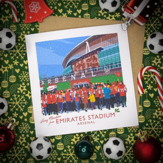 Arsenal Christmas card
