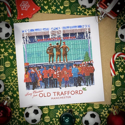 Manchester United Christmas card