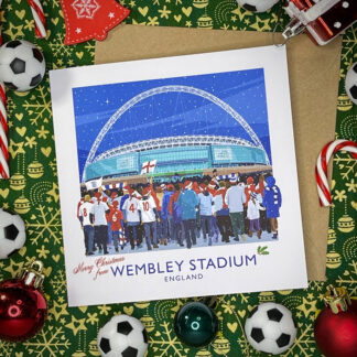 Wembley Stadium Christmas card