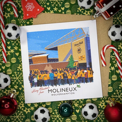 Wolverhampton Wanderers Christmas card