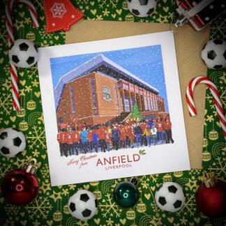 Liverpool, Anfield Christmas card