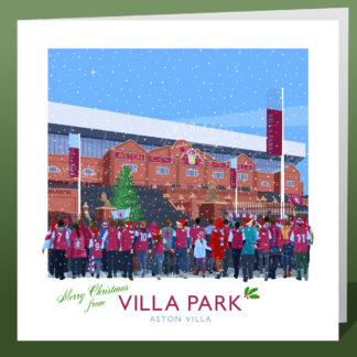 Aston Villa Christmas Card