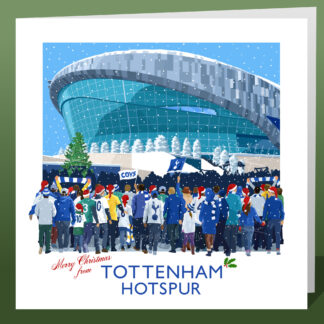 Tottenham Hotspur Christmas Card