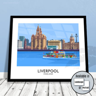 Mersey Ferry, Liverpool