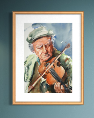 "The Fiddler" giclée art print