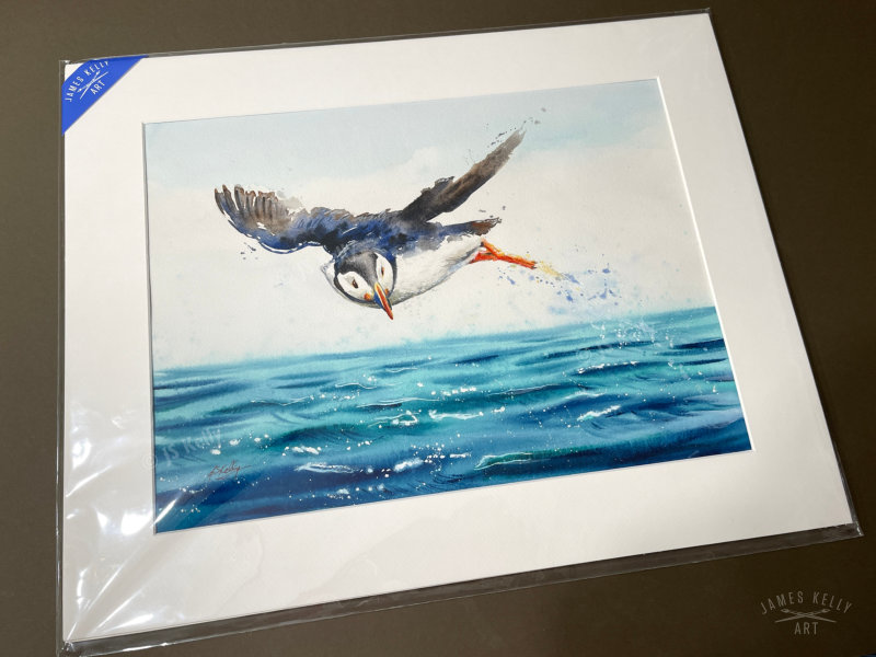 "What Do You Sea?" Art Print from watercolour painting
