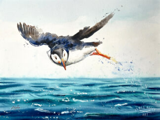 "What Do You Sea?" Art Print from watercolour painting